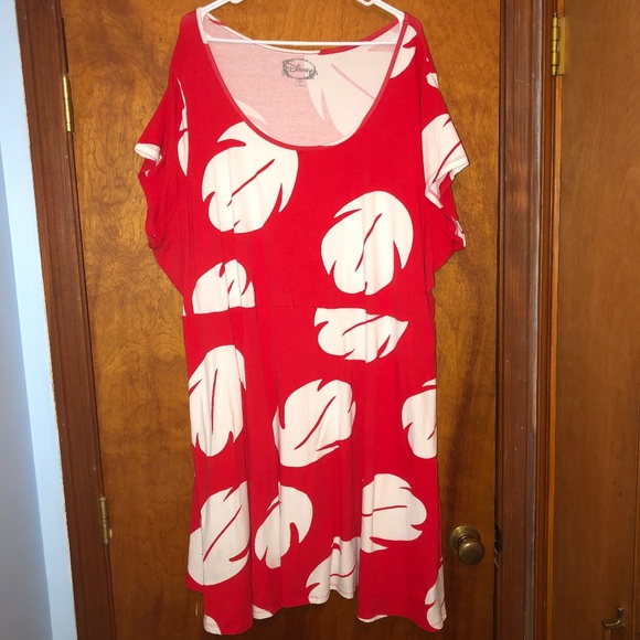 lilo and stitch red dress DISNEY WDW DLR LILO IN HAWAIIAN RED DRESS WAVING LILO FROM LILO STITCH  MOVIE PIN